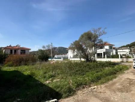 415 M2 Detached Land With Residential Zoning In Ortaca Mergenlide For Sale