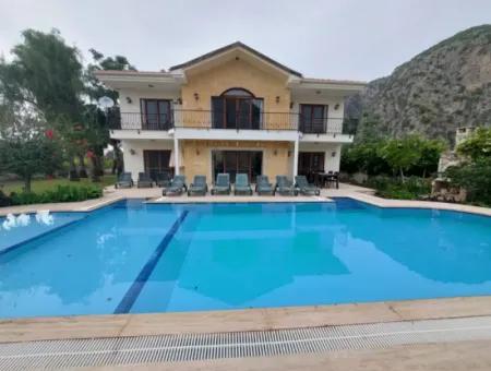 4 1 Luxury Villas For Sale On 1000 M2 Land In Dalyan, Muğla