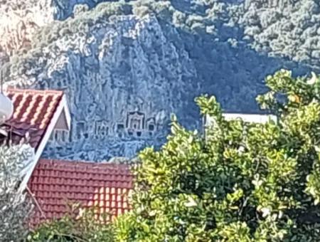 Detached Land Close To 1 000 M2 Canal With Residential Zoning In Dalyan, Muğla For Sale