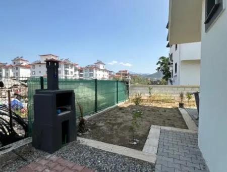2 1 1 Year Old Garden Floor Apartment For Sale In Ortaca