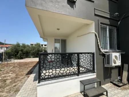 2 1 1 Year Old Garden Floor Apartment For Sale In Ortaca
