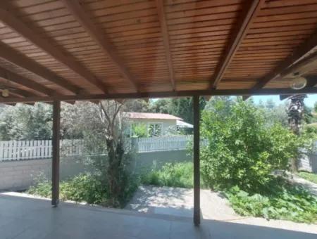 On A 500 M2 Detached Plot In Muğla Dalyan, 2 Furnished Apartments 220 M2 For Rent