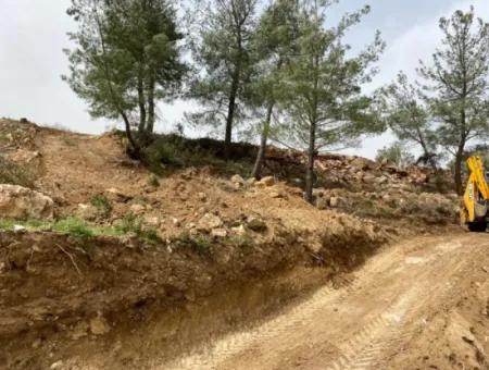 2500 M2 Flat Data Detached Land For Emergency Sale In Milas Karacahisar, Open To Offer