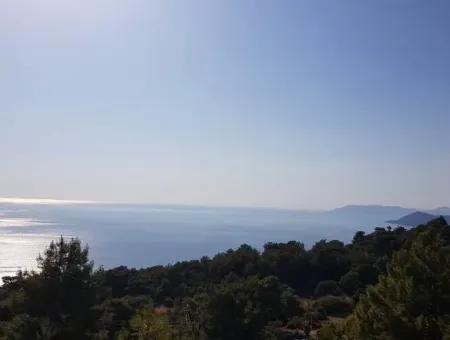 Tourism Zoned Land For Sale In Fethiye With Sea View Faralya