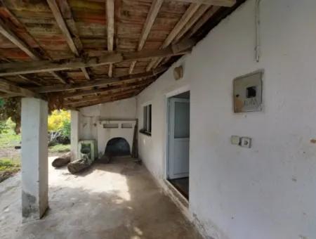 Muğla, Köyceğiz, Kavakarası 500 M2 Land 80 M2 2 1 Bargain Village House For Sale