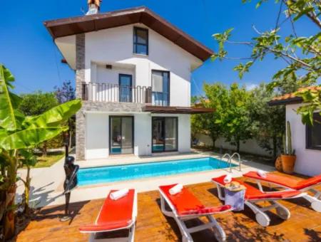 Furnished Luxury Villa With Swimming Pool In Dalyan For 6 Months Rent