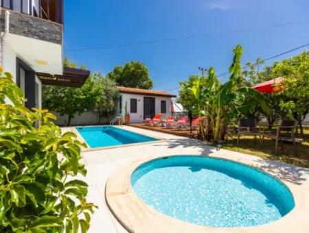 Furnished Luxury Villa With Swimming Pool In Dalyan For 6 Months Rent