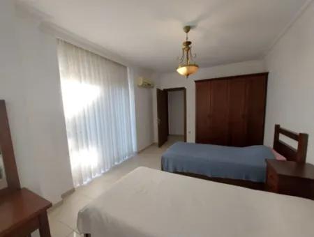 Furnished 3 1, 2 Duplexes, 1 Of Which Is Rented On A 700 M2 Plot With A Swimming Pool In Muğla Dalyan