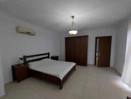 Furnished 3 1, 2 Duplexes, 1 Of Which Is Rented On A 700 M2 Plot With A Swimming Pool In Muğla Dalyan