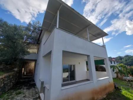 2 Detached Flats With Sea View In Gökbel, Muğla Dalyan For Rent