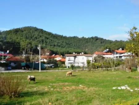 Plot For Sale In Gocek Near The Beach, With A Project Inlice