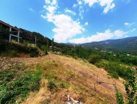 Köycegiz Yayla, Agla Village For Sale Detached Land Suitable For Investment With Lake View