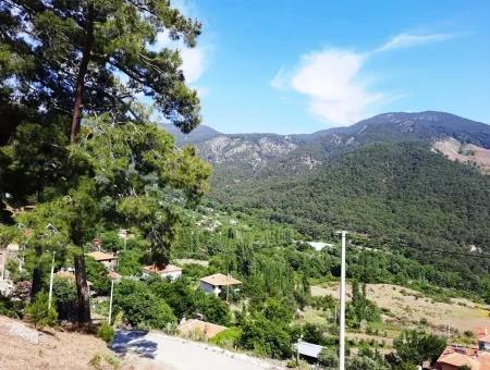 Köycegiz Yayla, Agla Village For Sale Detached Land Suitable For Investment With Lake View