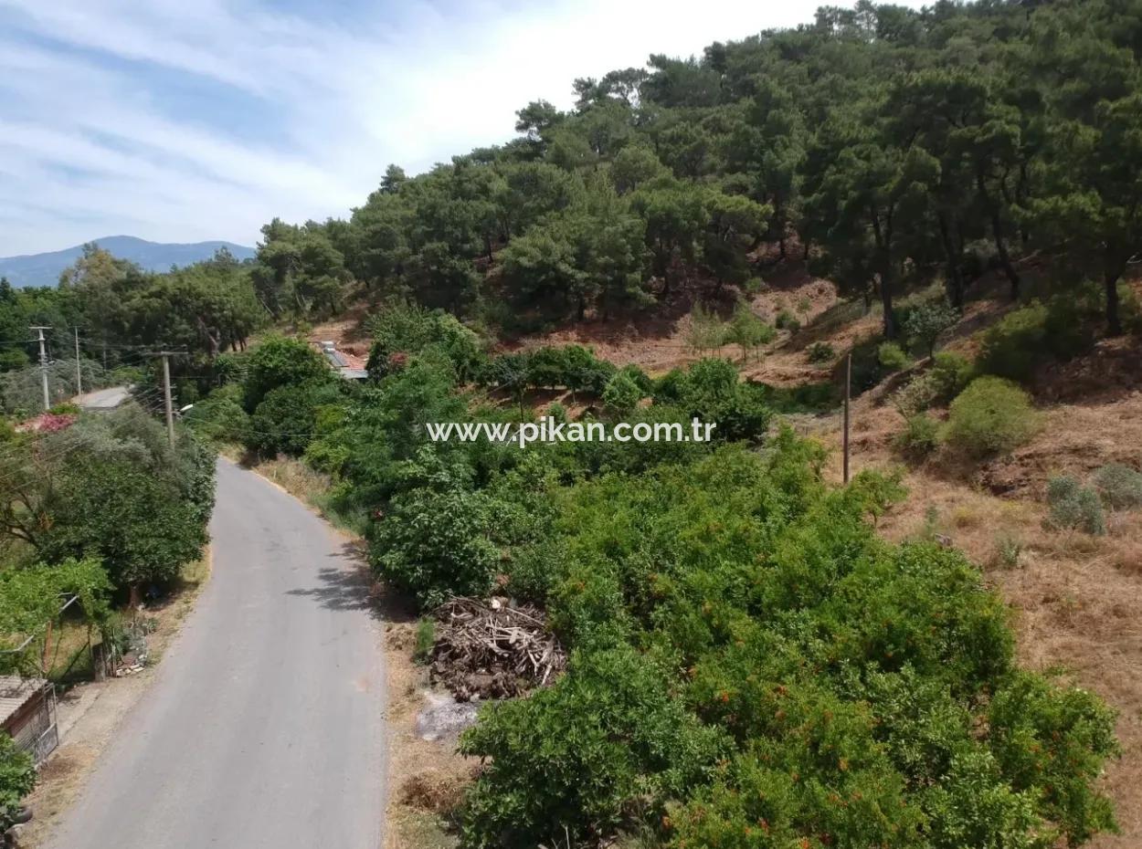 Ortaca Tepearasında Satılık Göl Manzaralı Arazi