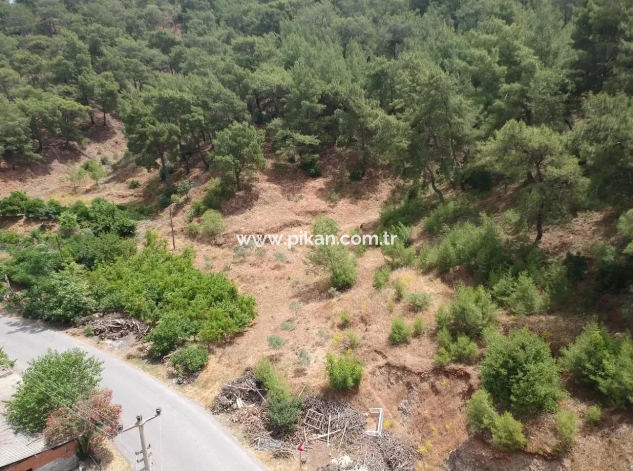 Ortaca Tepearasında Satılık Göl Manzaralı Arazi