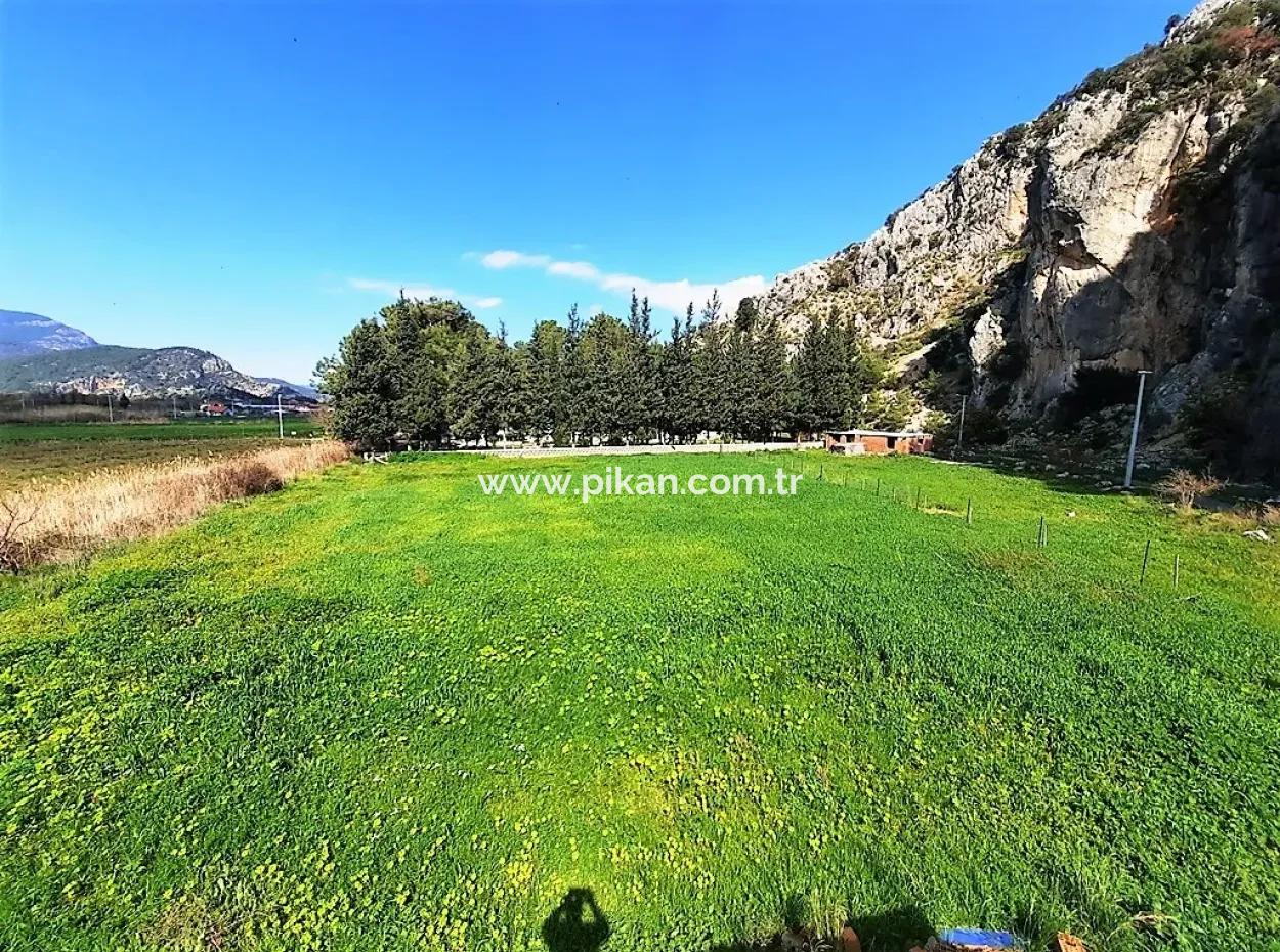 Muğla Dalyanda 3500 M2 Arazide 120 M2 Tek Katlı Müstakil Ev Satılık