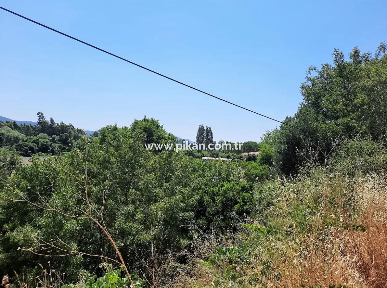 Muğla Ula Ataköyde Satılık Kelepir 725 M2 İmarlı Arsa Ve Köy Evi