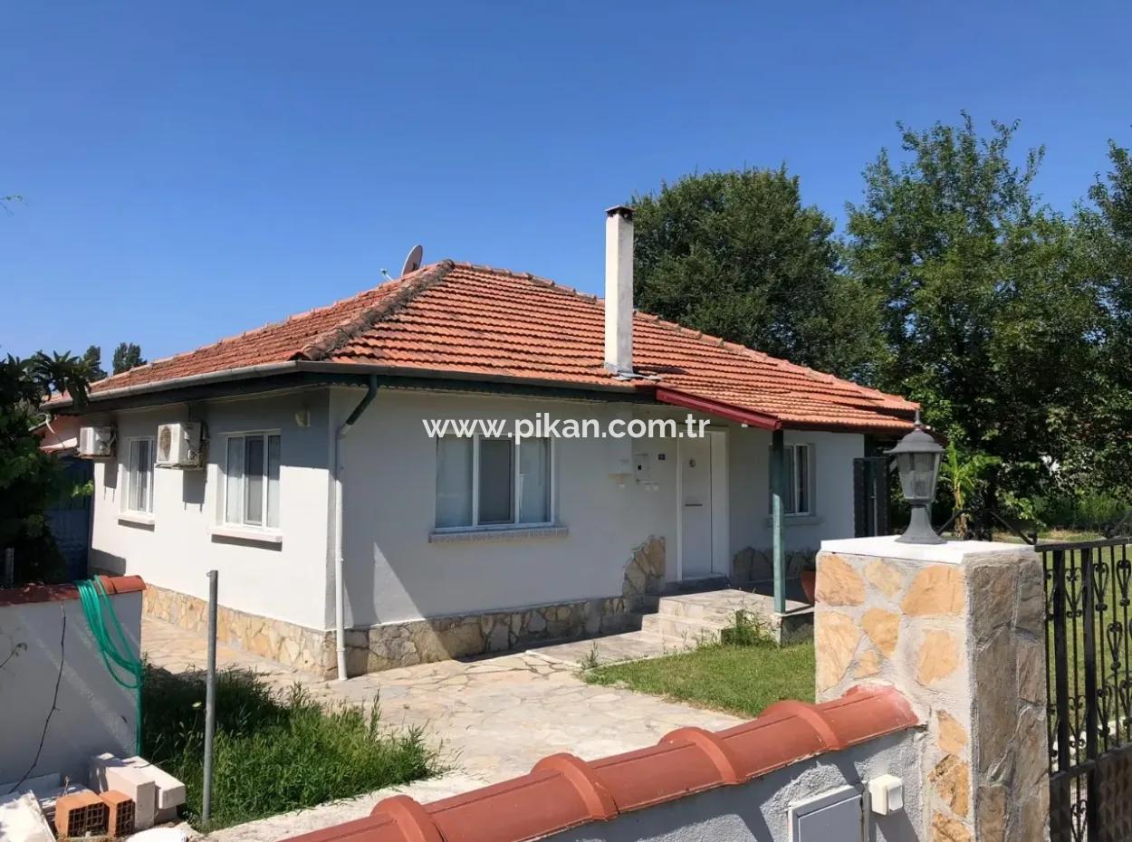 mugla dalyan da satilik mustakil ev 120 m2