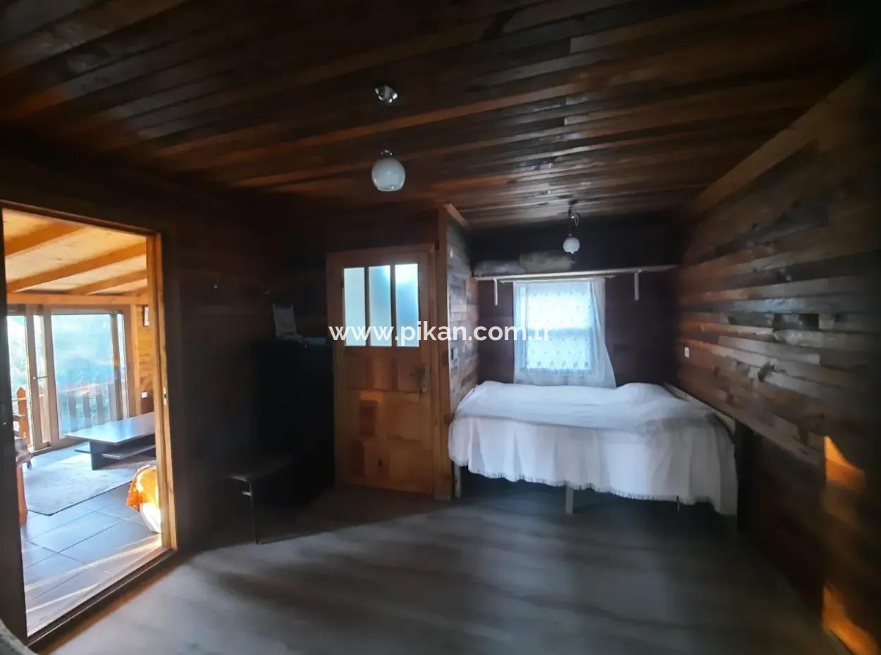 Muğla Ortaca Gökbelde Deniz Manzaralı 1+1 Eşyalı Müstakil Ev Yıllık Kiralık