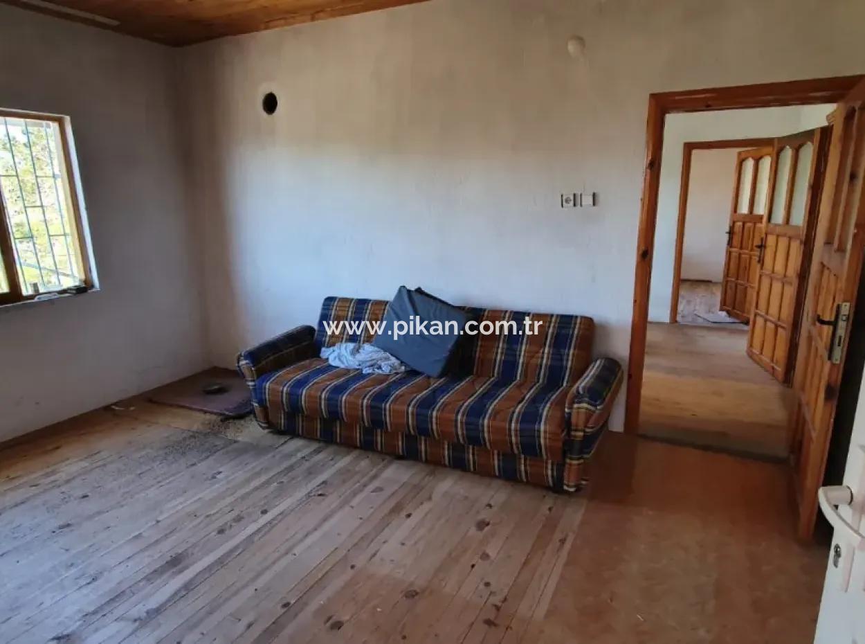 Denizli Çameli Ericekte İçinde 2 Adet Ev Bulunan Arazi Satılık