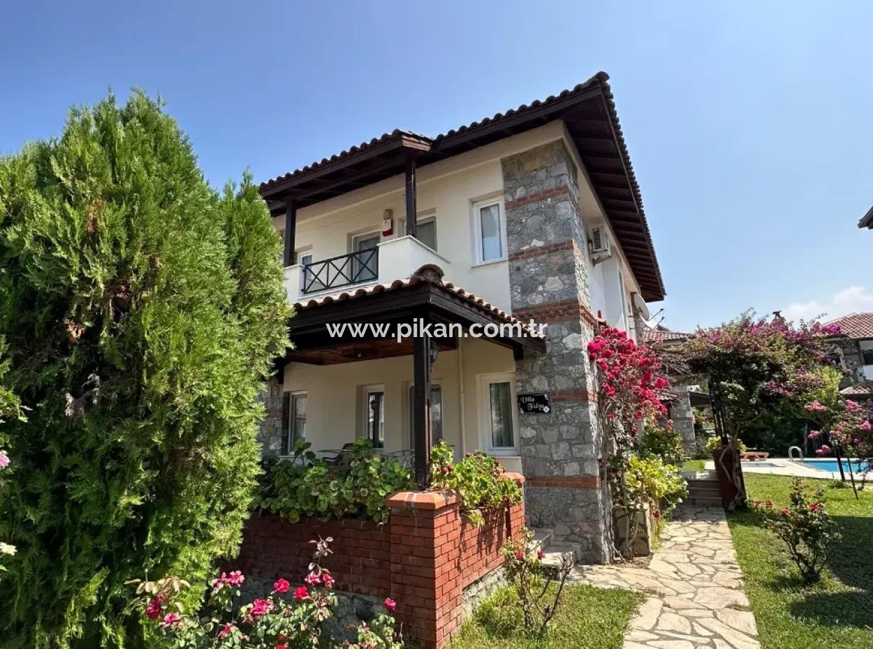 Muğla Dalyan Da  3+1  Bağımsız Taş Villa Satılık Veya Tarla İle Takas