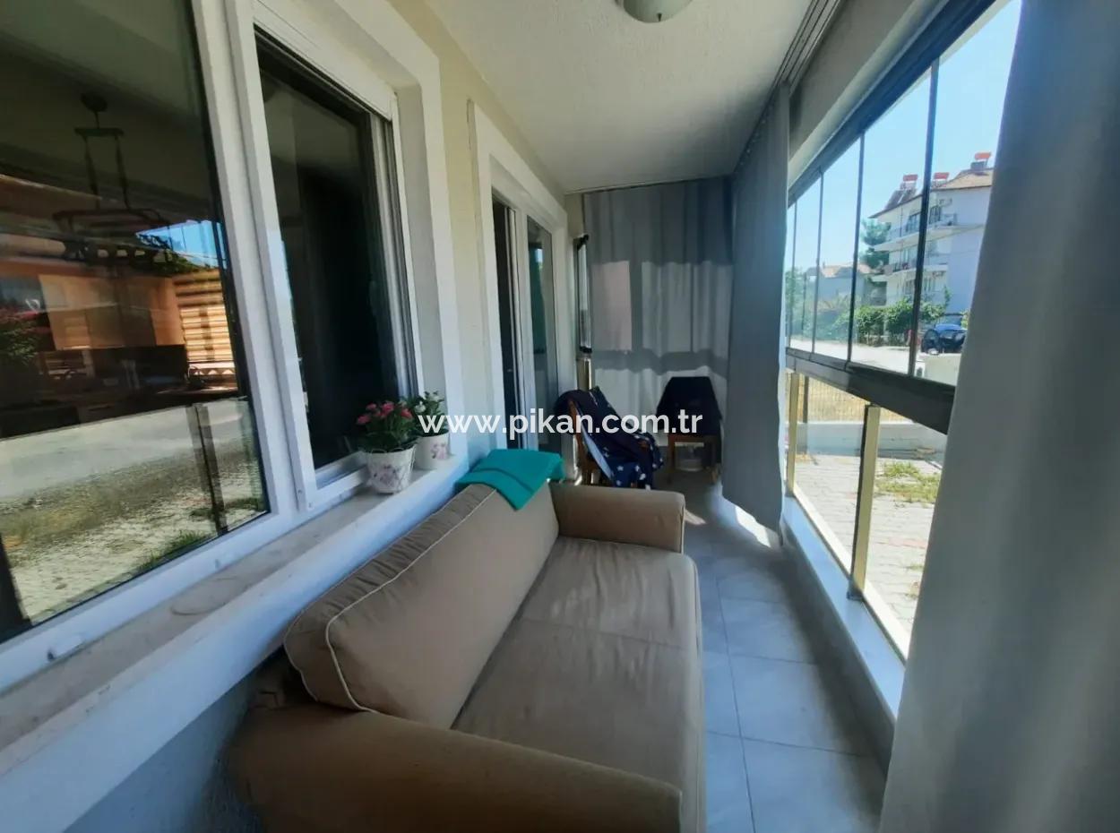 Ortaca Atatürk Mahallesinde Giriş Kat Kısmen Eşyalı 2+1, Daire Kiralık