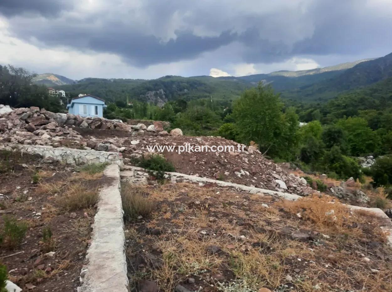 Muğla Köyceğiz Ağla, Yaylada 1 758 M2, İmarlı Arsa Satılık