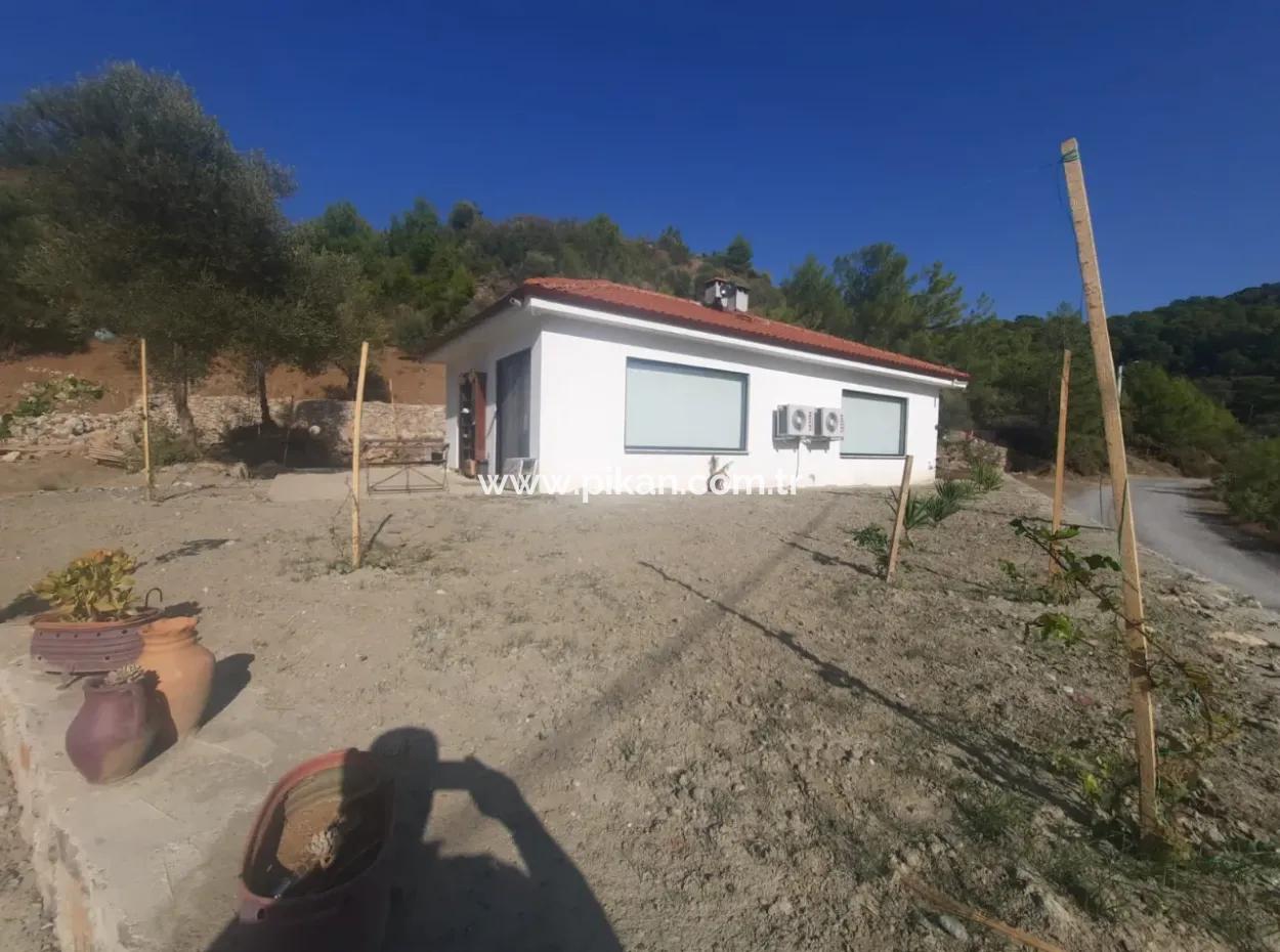 Muğla Gökbelde 1700 M2 Müstakil Arazide 2 Adet 1+1 Apart Daire Satılık