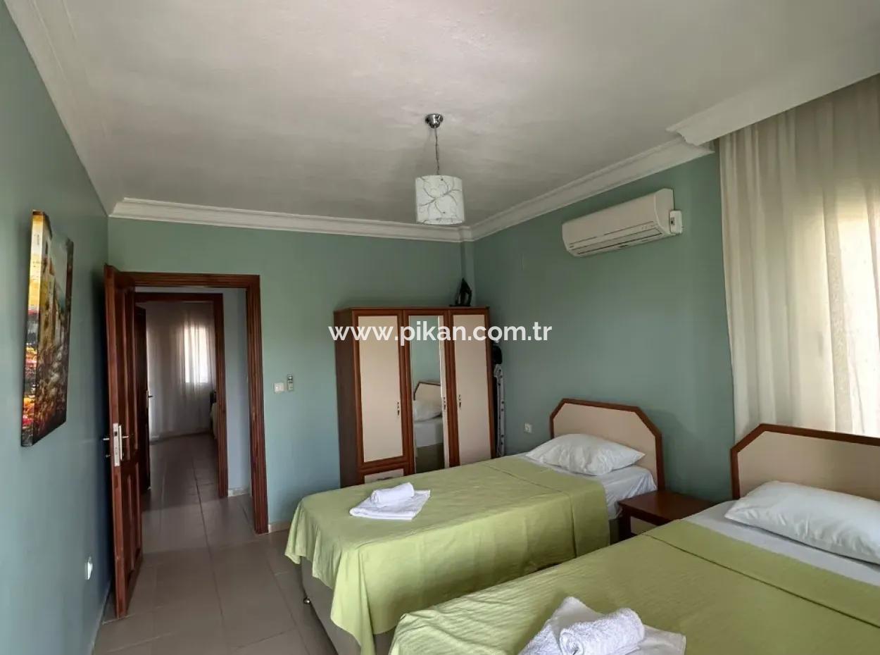Muğla Dalyan Da 6 Villalık Sitede 3+1  Bağımsız  Eşyalı Taş Villa Kiralık
