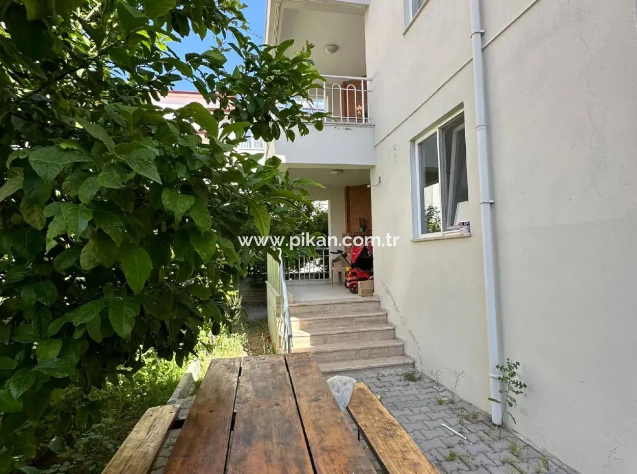 Ortaca Da 1+1 Bahçe Katı Kaloriferli Daire Kiralık