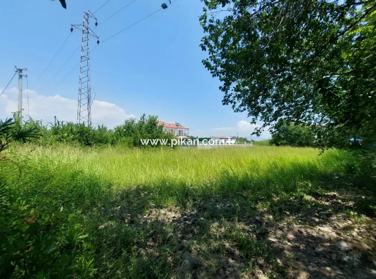 Muğla Dalyan’da Otel Ve Konut Yapımına Uygun 1.563 M² İmarlı Arsa Satılık