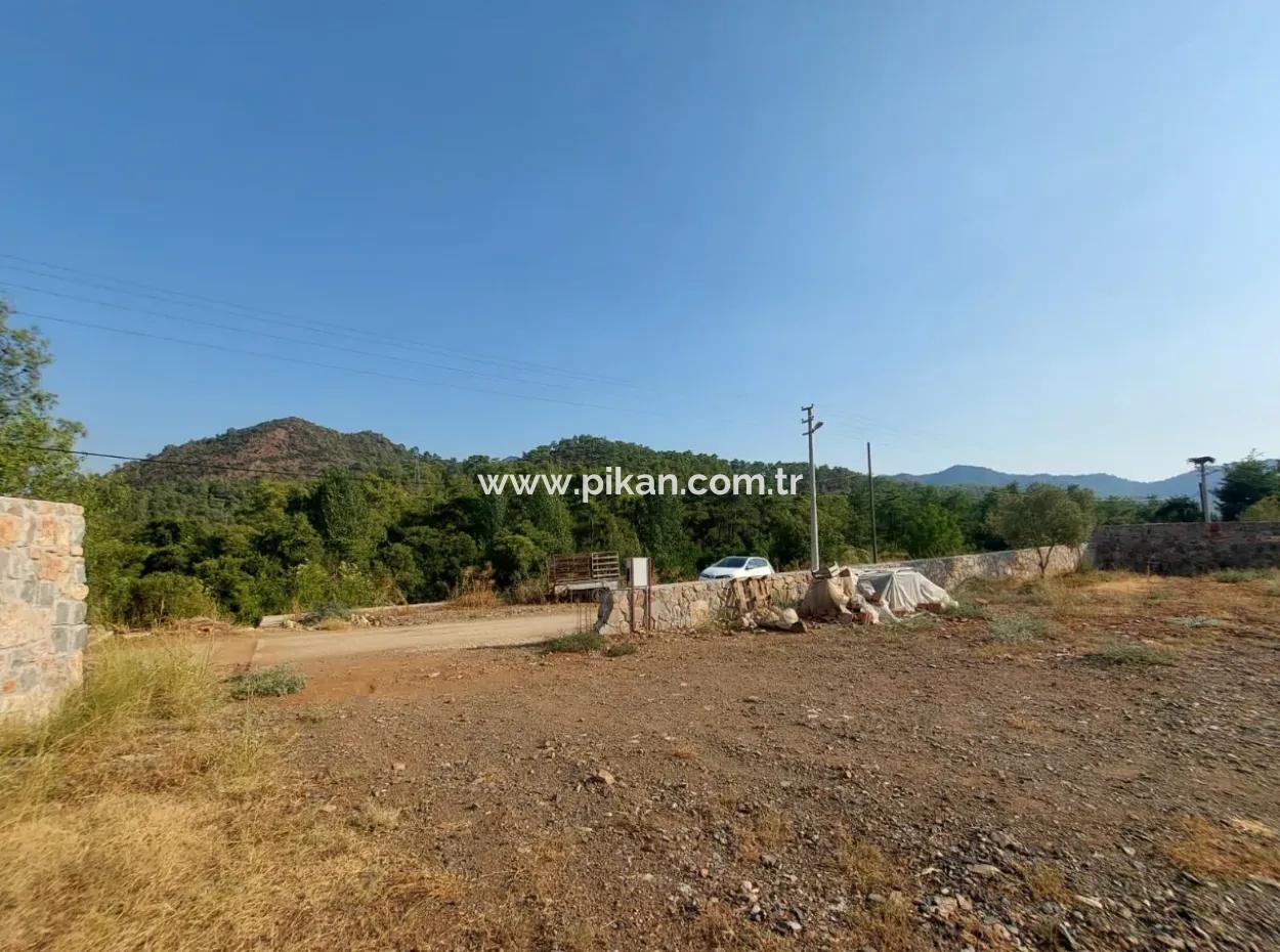 Köyceğiz Beyobasında Müstakil 1 000 M2 İnşaat Ruhsatı Hazır Arazi Satılık