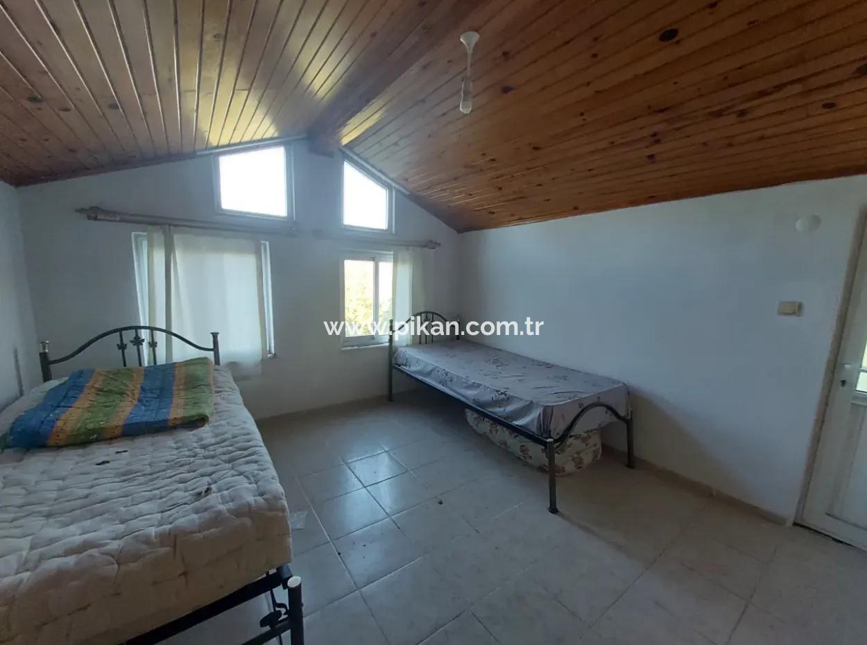 Ortaca Okçular Marmarlıda  1+1 Eşyalı Çatı Katı Daire Kiralık