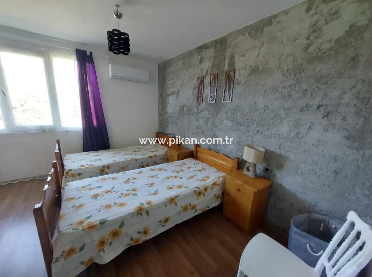 Ortaca Okçularda 400 M2 Arazide, 100 M2 2+1 Müstakil Eşyalı Yüzme Havuzlu Ev Kiralık