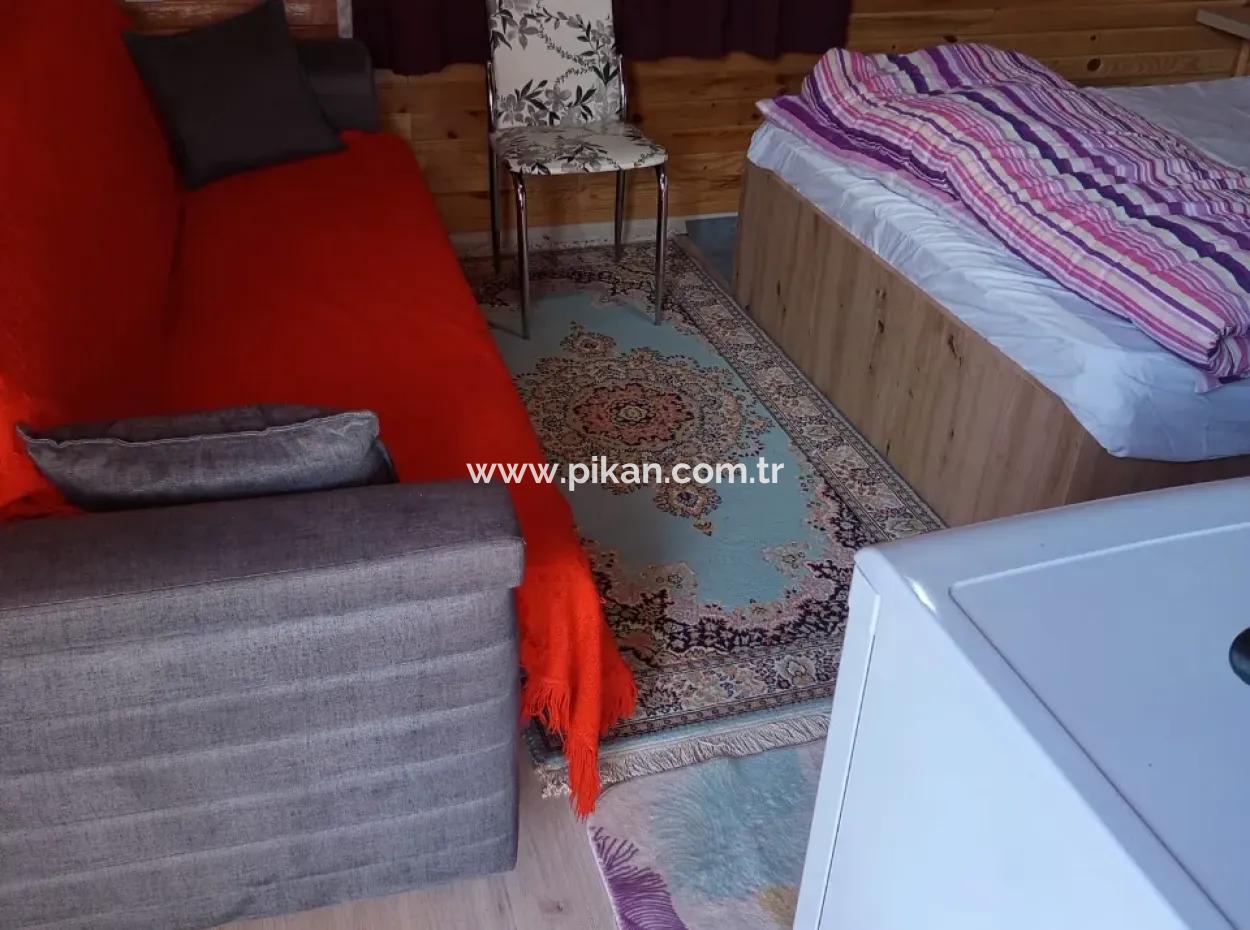 Muğla Ortaca Okçularda 1+1 Ahşap Bungalov Kiralık