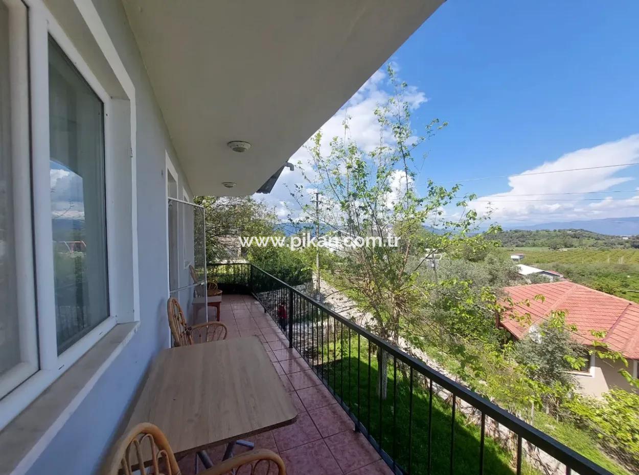 Mugla Dalyanda 400 M2 Müstakil Arsada Göl Ve Doga Manzaralı 2+1 Eşyalı Ev Kiralık
