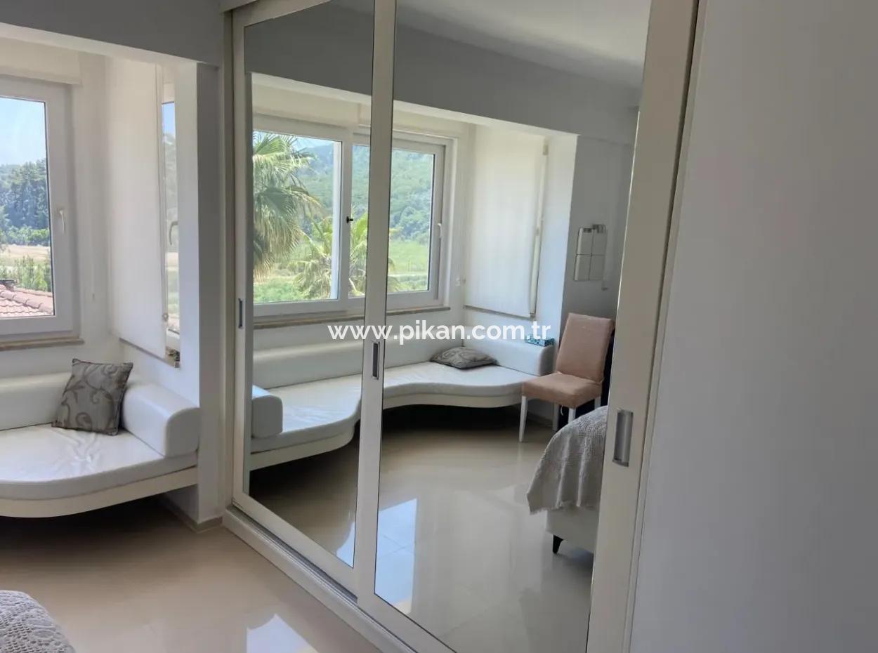 Mugla Sarıgermede 400 M2 Arsada Yüzme Havuzlu 3+1 Dubleks Satılık 