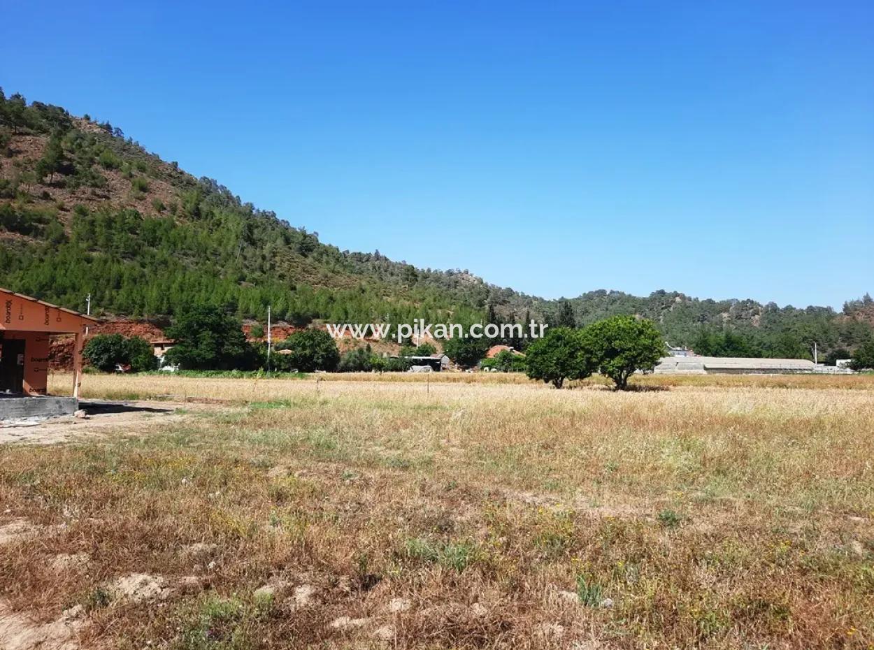 Dalaman Karacaağaçda 454 M2 Müstakil Tapulu Arazi Satılık