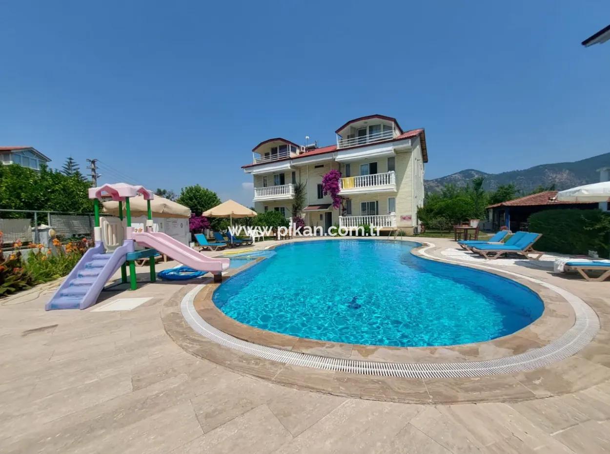 Muğla Dalyanda  2+1 Yüzme Havuzlu Daireler Satılık