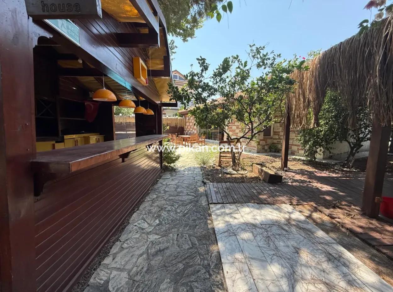 ???? Muğla Ortaca Dalyan'da Kiralık Restaurant Ve 3+1 Havuzlu Müstakil Ev