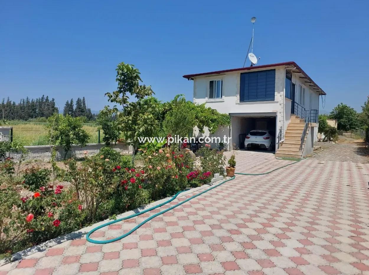 Muğla Ortaca Tepearası’nda 1.450 M² Arazi Üzerinde 2 Katlı 2+1 Daire Satılık