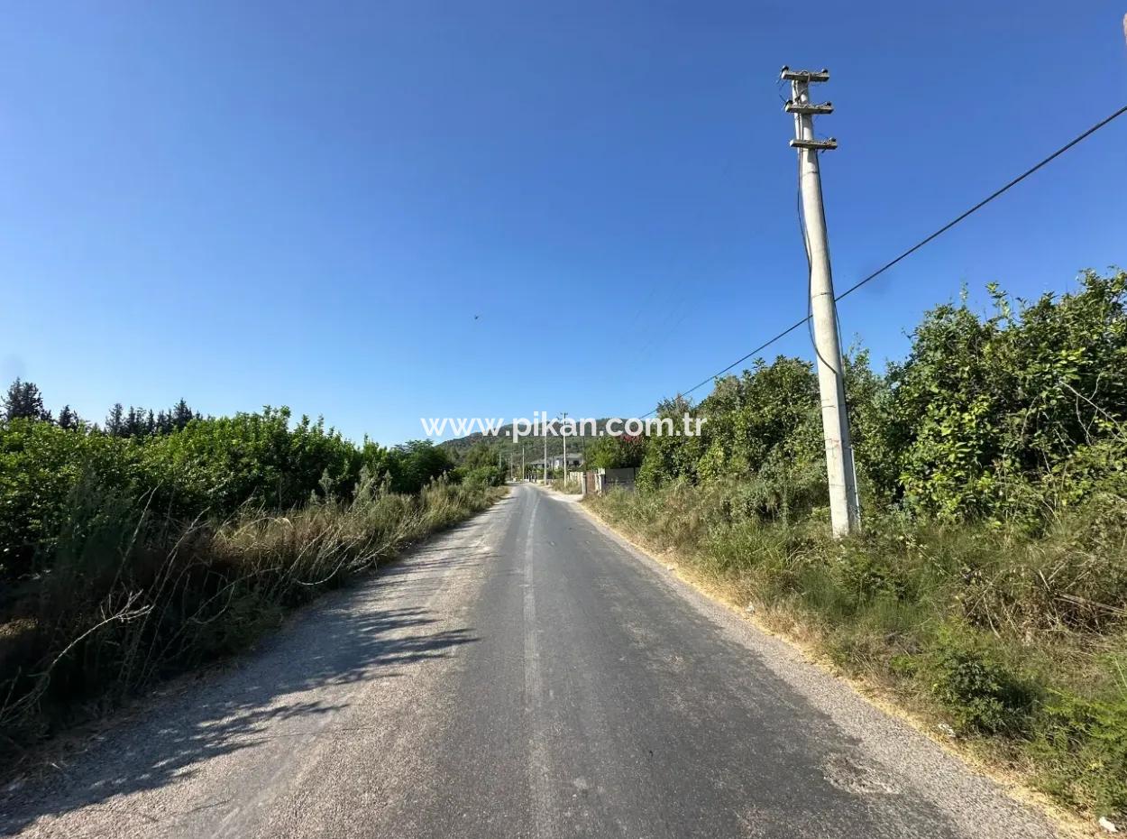 Ortaca Fevziye De 529 M2 Köşe Parsel Arsa Satılık