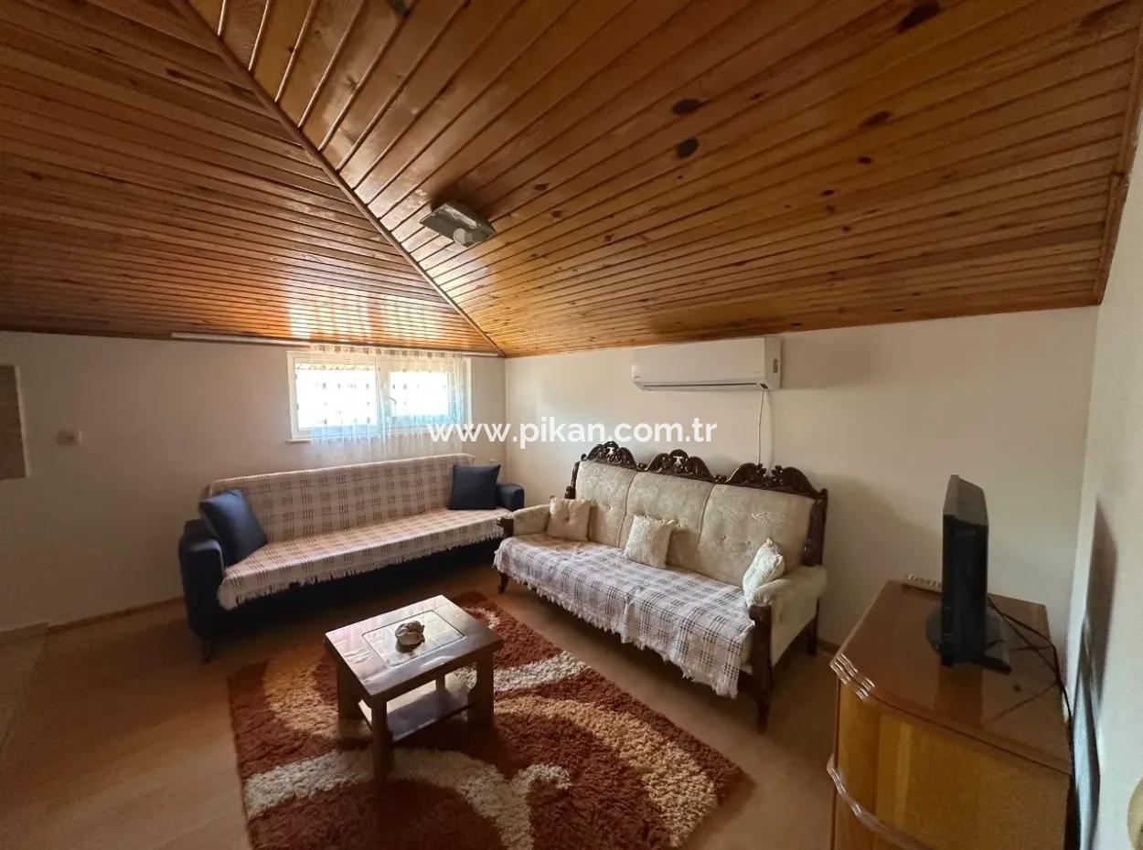 Ortaca Cumhuriyet De 1+1 Çatı Katı Daire Kiralık