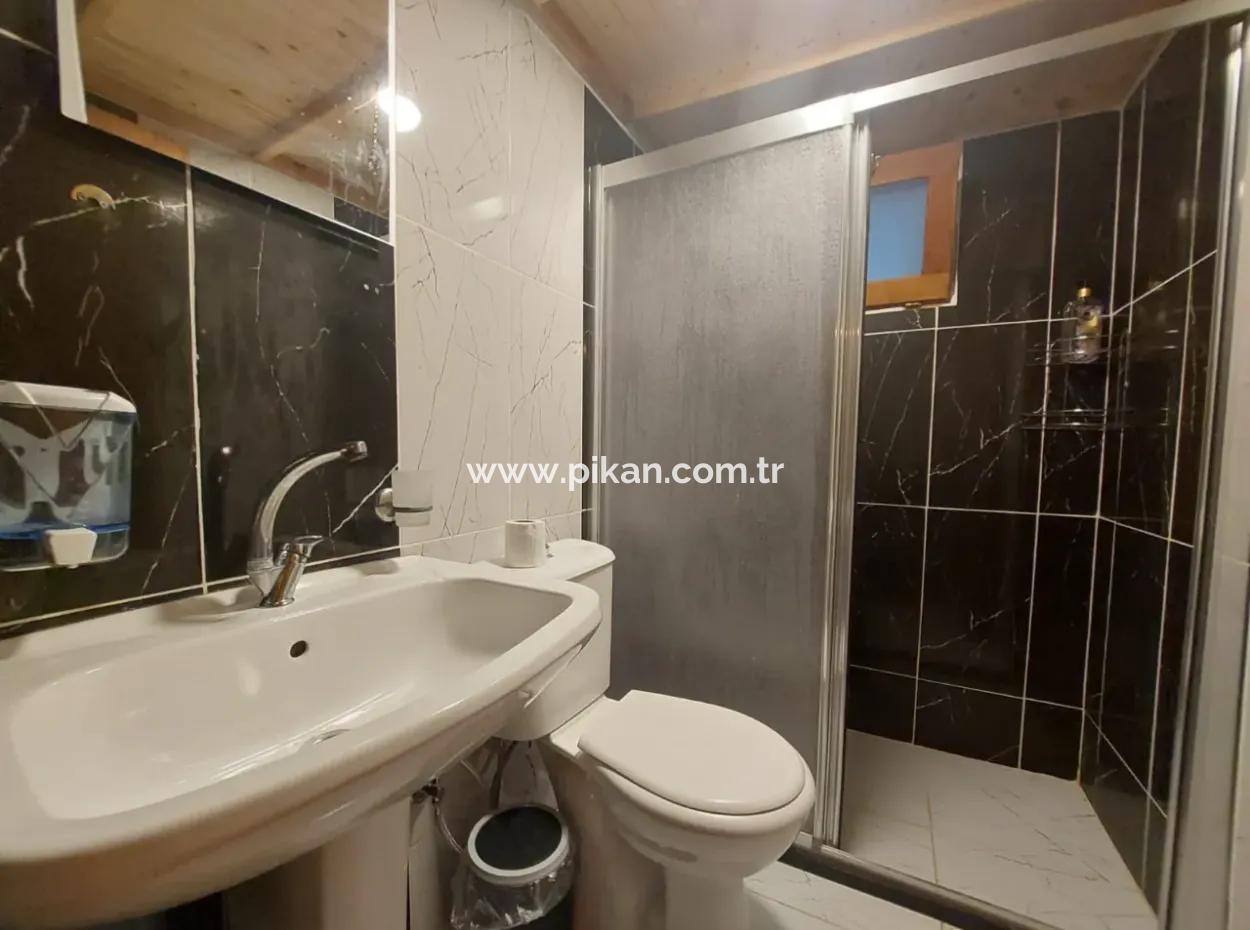 Muğla Ortaca Gökbel  Doga İçinde  Yüzme Havuzlu 1+1 Ahşap Eşyalı Bungalov Kiralık