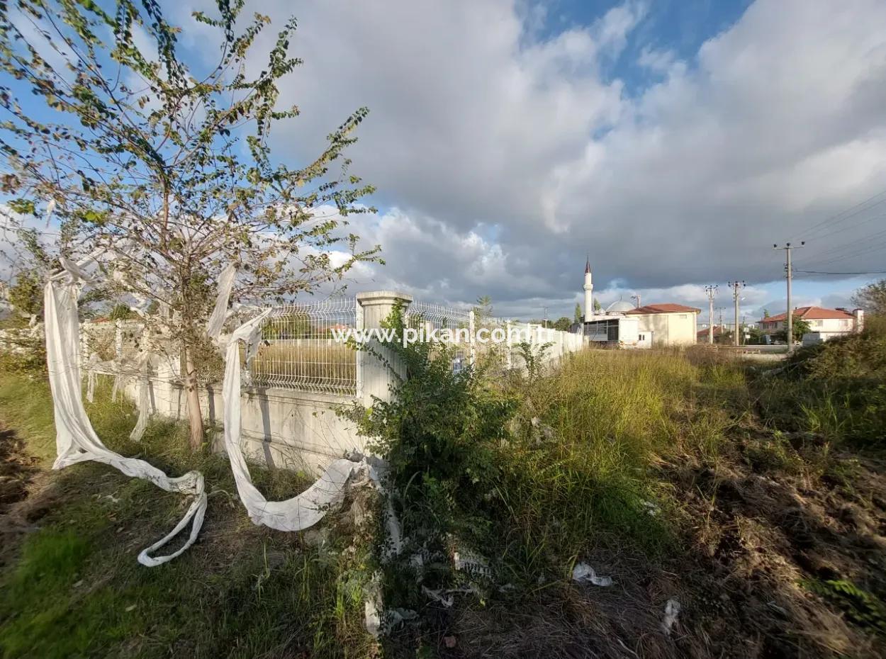 Muğla Ortaca, Dalaklı 2.000 M2, 400 M2 İnşaat Hakkı Olan  Satılık Konut İmarlı Arsa