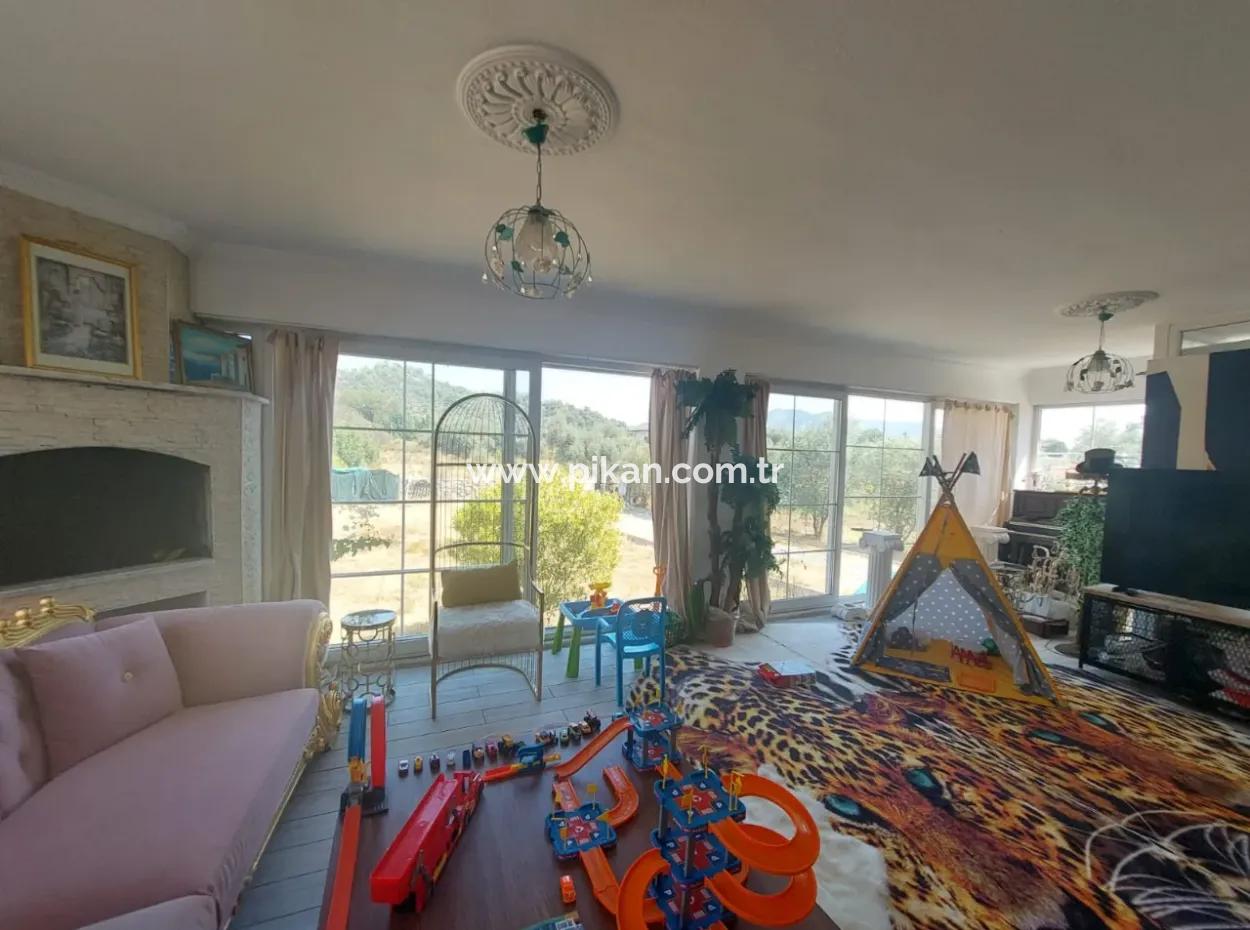 Köyceğiz Çandır’da 2+1 Eşyasız Geniş Müstakil Ev Yıllık Kiralık