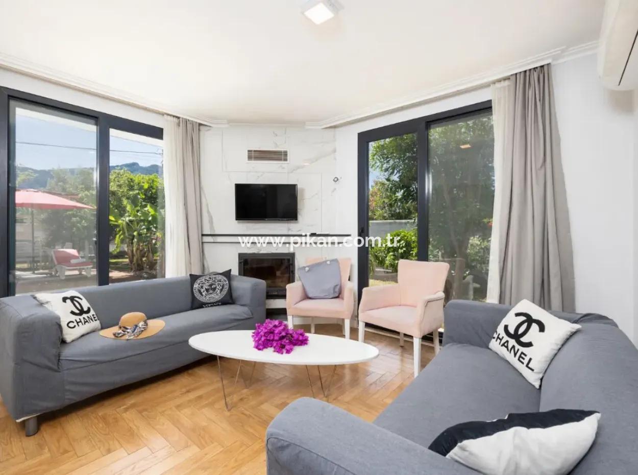 Dalyan Da Yüzme Havuzlu Eşyalı Lüks Villa 6 Aylık Kiralık