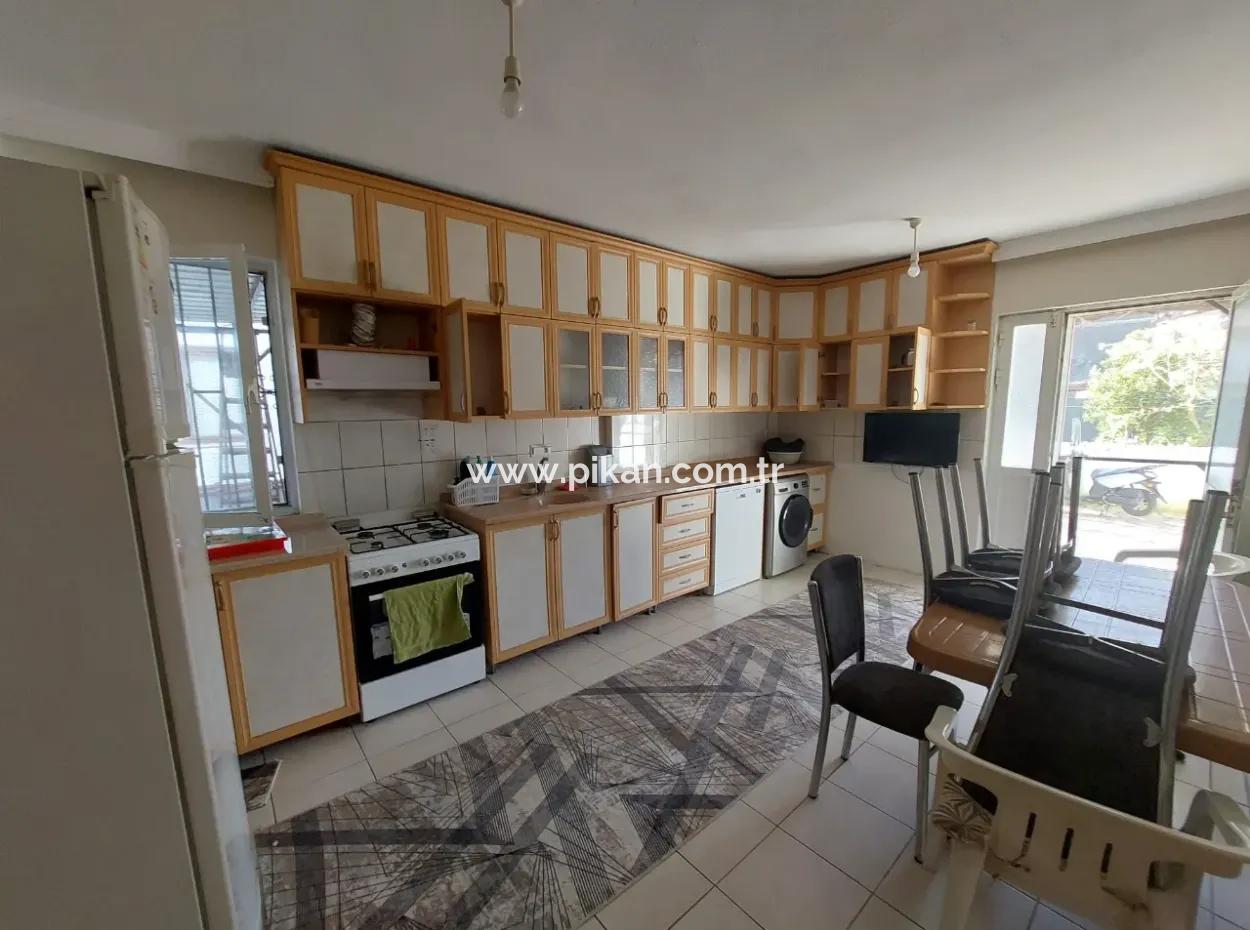 Ortaca Dalyan Merkezde 3+1 Eşyalı Giriş Kat Kiralık Daire