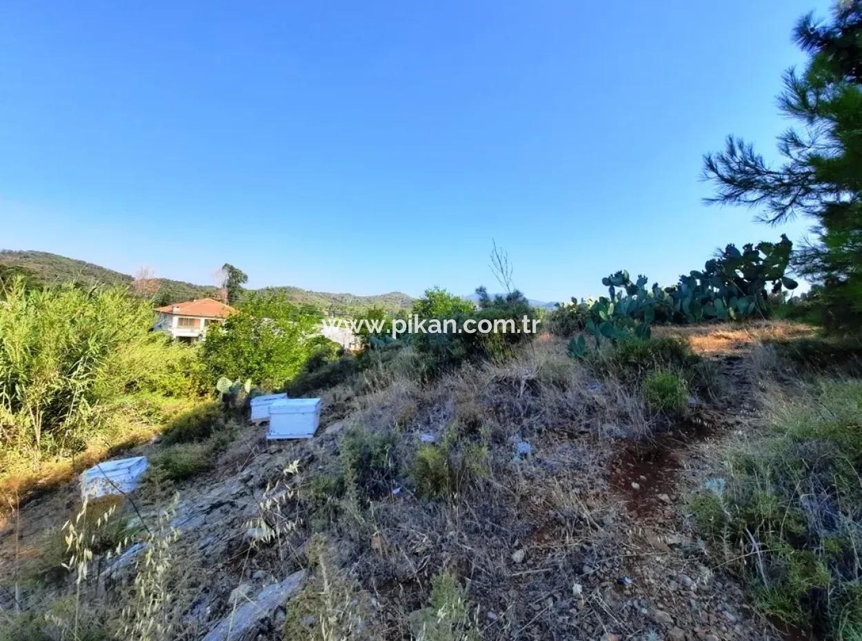 Fethiye Çiftlikköyde Satılık Deniz Manzaralı İmarlı Arsa