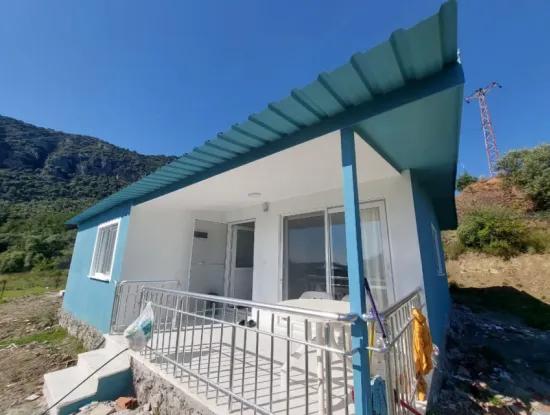 Ortaca Gökbelde Göl Manzaralı Sıfır 1+1 Kiralık Eşyalı Daire